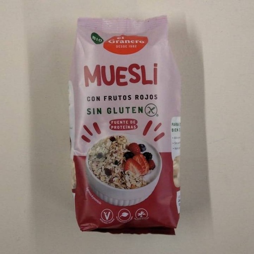 [8422584091434] Muesli amb Fruits Vermells 375g - El Granero
