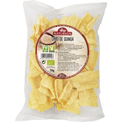 [8428159104103] Chips de Quinoa 70g - Natursoy 