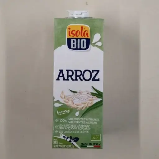 [8023678161288] Beguda Vegetal d'Arròs 1L - Isola Bio