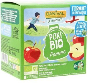 [3431590010143] Pack 8 Smoothie Poma - Danival
