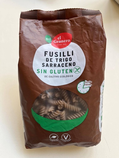 [8422584088274] Fusilli de Blat Sarraí Bio 500g - El Granero