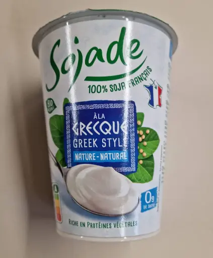 [3273220182574] Iogurt de Soja Grec 400g - Sojade