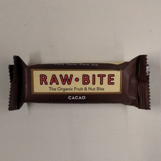 [5712840020029] Barreta Cacau 50g - Raw Bite