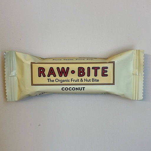 [5712840020036] Barreta Coco 50g - Raw Bite 