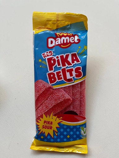 [8411500122253] Red Pika Belts 90g - Damel