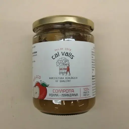 [8427406072219] Compota Poma Eco 400g - Cal Valls