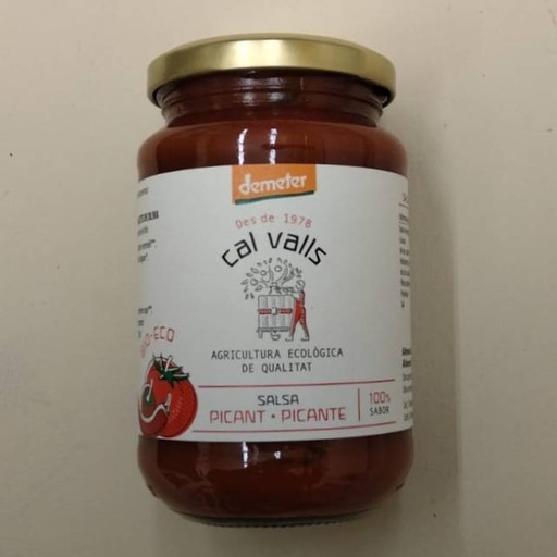 [8427406045411] Salsa Tomata Picant Eco 350g - Cal Valls