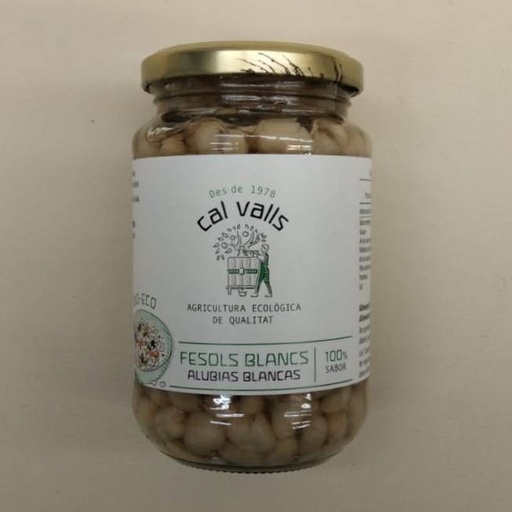 [8427406066706] Fesol Blanc Cuit Eco 350g - Cal Valls