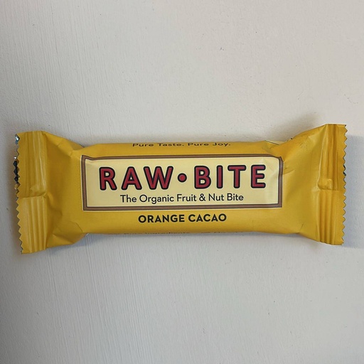 [5712840020111] Barreta Taronja-Cacau 50g - Raw Bite