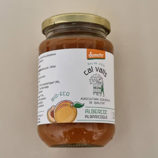 [8427406075302] Melmelada Albercoc Eco 375g - Cal Valls