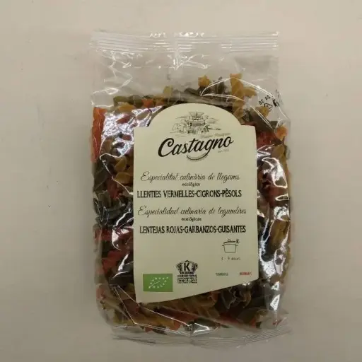 [8013885051908] Espirals 3 Llegums 100% Eco 250g - Castagno
