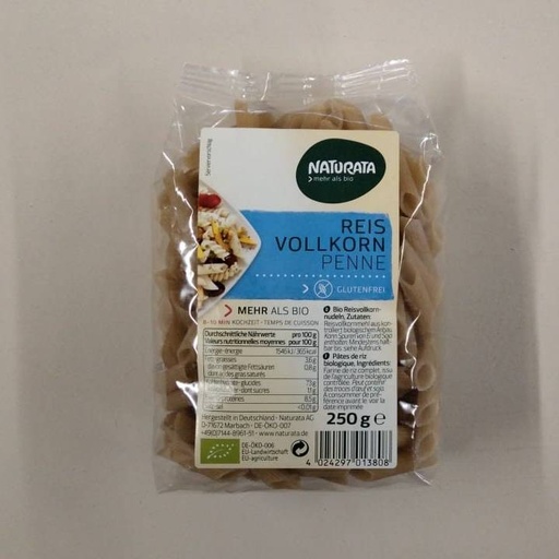 [4024297013808] Penne Arròs Integral Eco 250g - Naturata