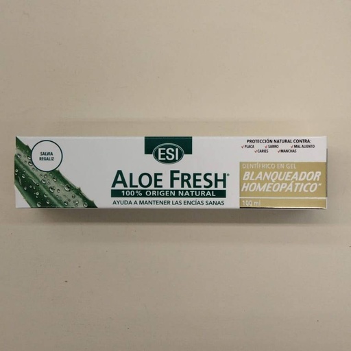 [8008843134267] Pasta de Dents Blanquejador Hom 100ML - Aloe Fresh