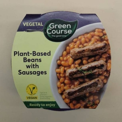 [5941866620573] Mongetes amb Salsitxes Veganes 300g - Green Course