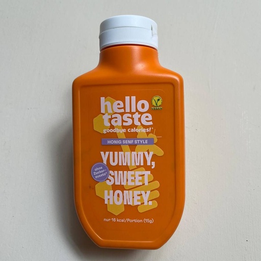 [4260663731390] Salsa Mel Vegana 300ml - Hello Taste