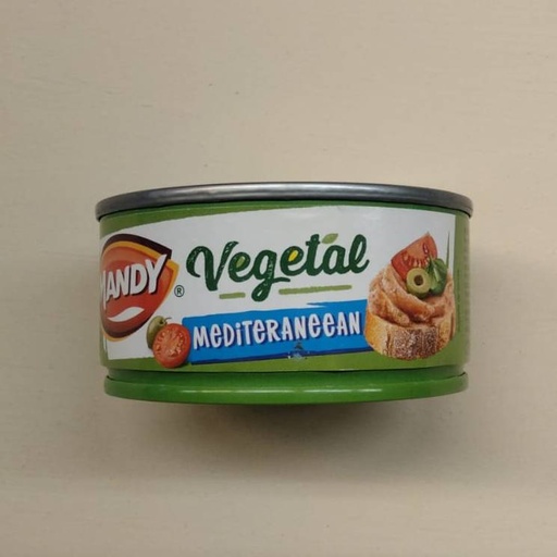 [5941334008902] Paté Vegetal Mediterrani 120g - Mandy