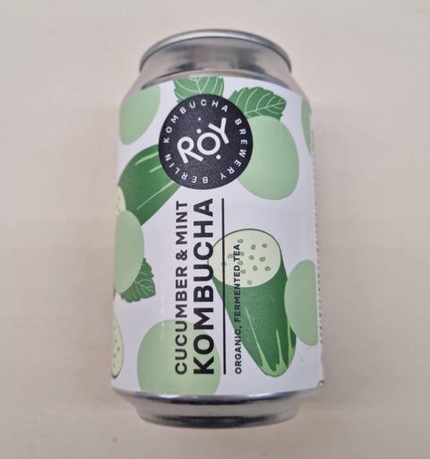 [4260742810053] Kombucha Cogombre i Menta 33cl - Roy 