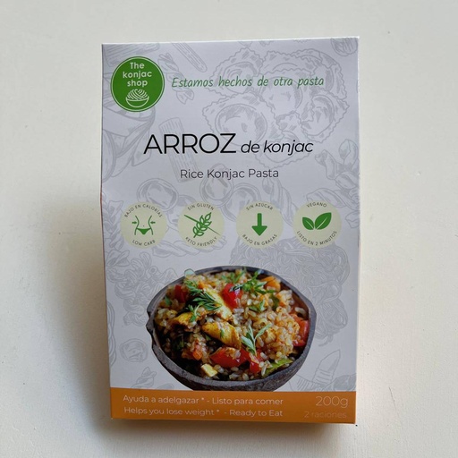 [8437026851019] Arròs Konjac 200g - The Konjac Shop