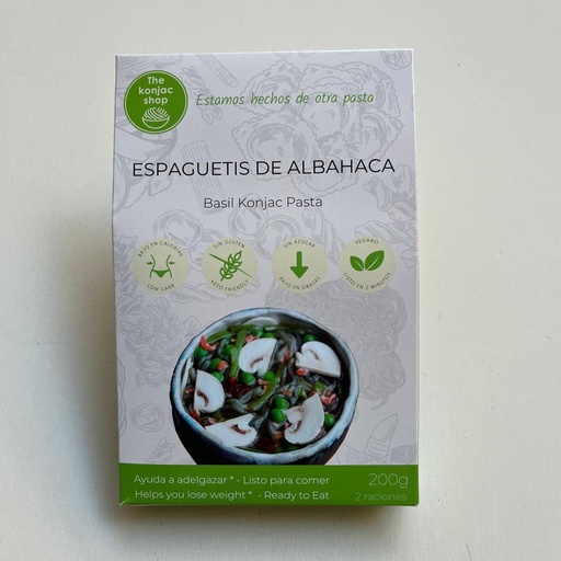 [8437026851064] Espaguetis d'Alfàbrega Konjac 200g - The Konjac Shop