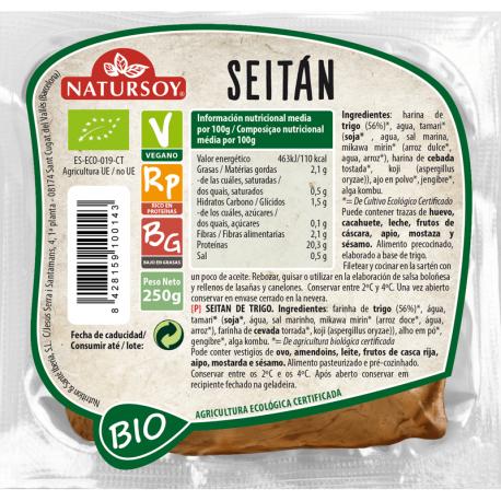 [8428159100143] Seitan 250g - Natursoy