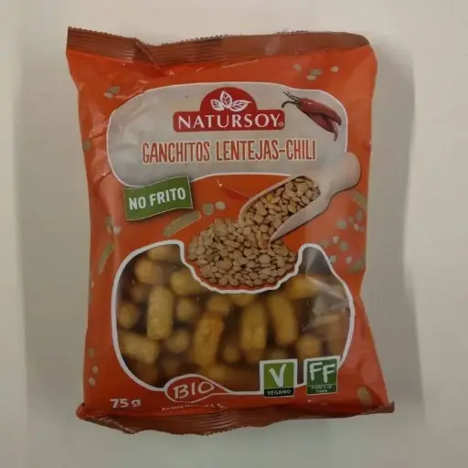 [8428159105223] Ganxets de Llentia amb Chili 75g - Natursoy