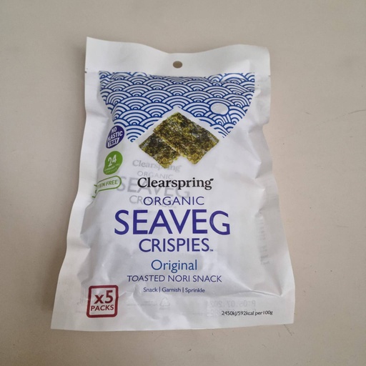 [5021554005292] Snack Alga Nori Multipack 20g - Clearspring