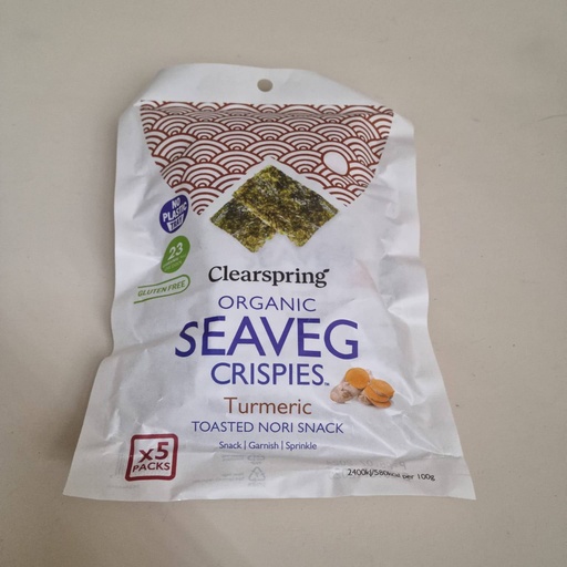 [5021554005414] Snack Alga Nori Cúrcuma Multipack 20g - Clearspring