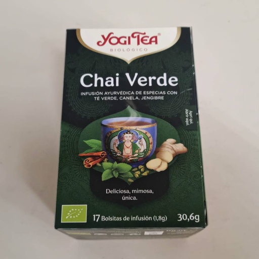 [4012824400740] Infusió Chai Verd 17 Bossetes - Yogi Tea