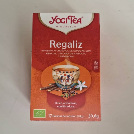 [4012824400191] Infusió Regalèssia 17 Bossetes - Yogi Tea
