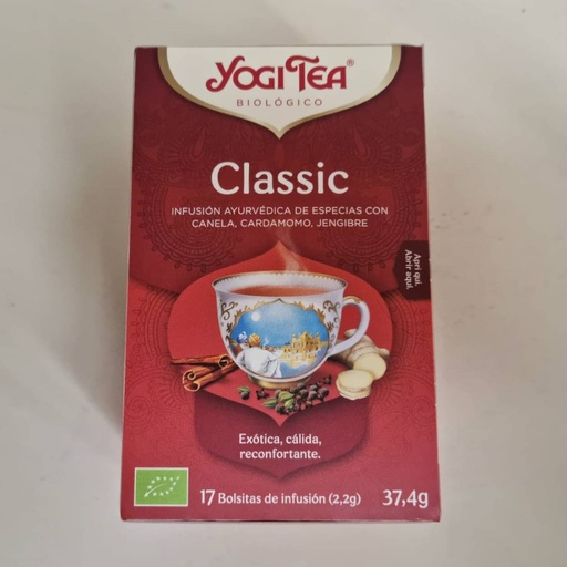 [4012824400047] Infusió Classic Chai 17 Bossetes - Yogi Tea