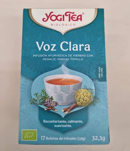 [4012824401419] Infusió Veu Clara 17 Bossetes - Yogi Tea