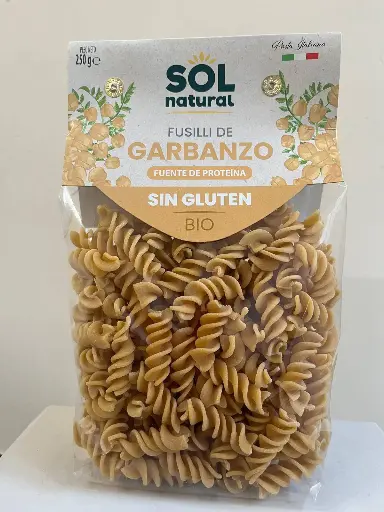 [8435037841517] Fusilli de Cigrons 250g - Sol Natural