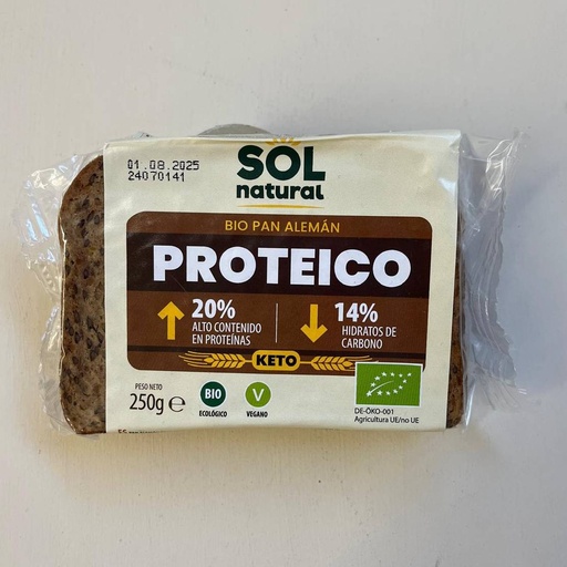 [8435037806776] Pa Alemany Proteic 250g - Sol Natural