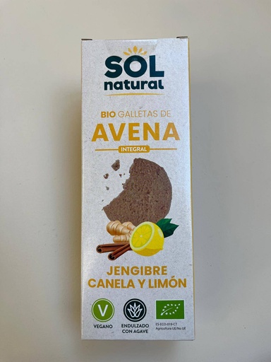 [8435037806608] Galetes de Civada Gingebre Canyella i Llimona 175g - Sol Natural