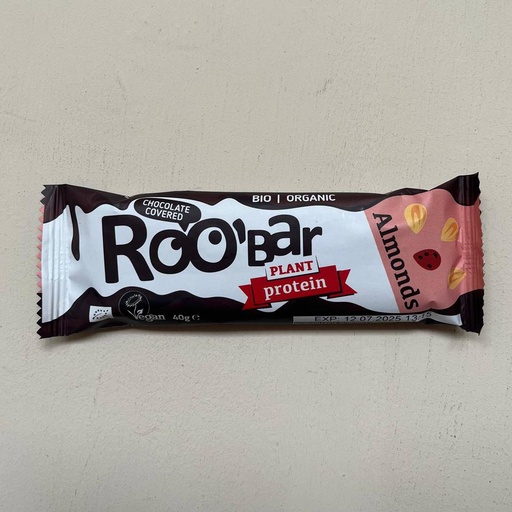 [3800233685411] Barreta Proteica Ametlla 40g - Roobar