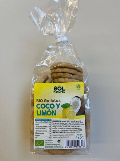 [8435037803348] Galetes Coco i Llimona 175g - Sol Natural