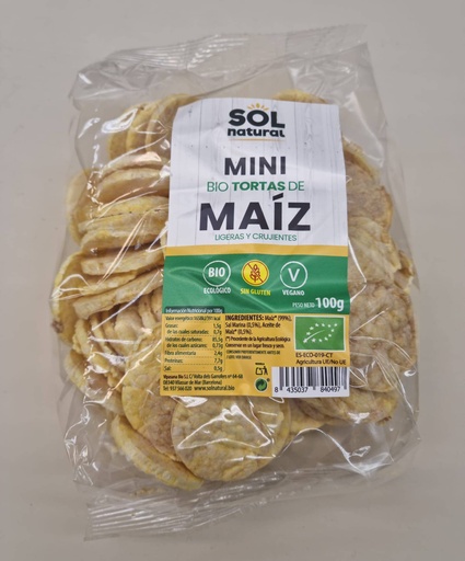 [8435037840497] Mini Tortes de Blat de Moro 100g - Sol Natural
