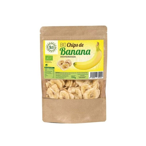 [8435037870258] Chips de Banana 150g - Sol Natural