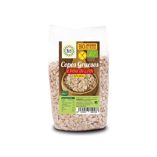 [8435037800538] Flocs Gruixuts de Civada 500g - Sol Natural