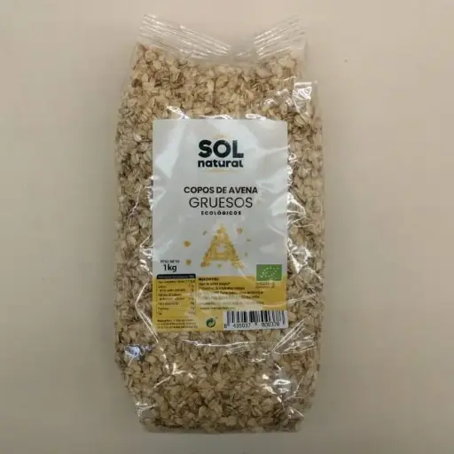 [8435037800675] Flocs Gruixuts de Civada 1kg - Sol Natural