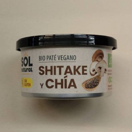[8435037870111] Paté Shiitake i Chia 125g - Sol Natural