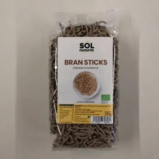 [8435037803089] Cereals Bran Sticks 275g - Sol Natural