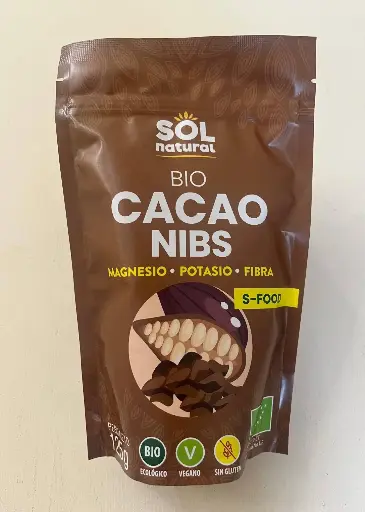 [8435037870210] Cacau Nibs 125g - Sol Natural