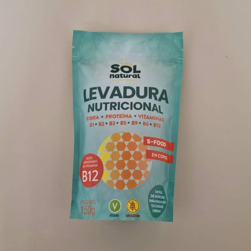 [8435037818014] Llevat Nutricional amb B12 150g - Sol Natural