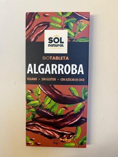 [8435037802082] Tauleta Garrofa 70g - Sol Natural