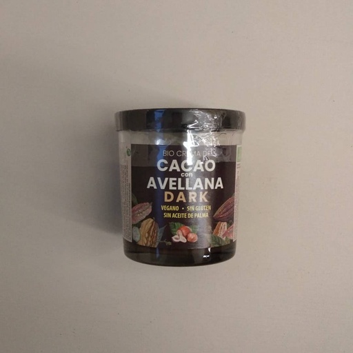 [8435037802273] Crema de Cacau Dark i Avellana 200g - Sol Natural