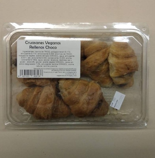 [8437020608138] Croissants Vegans Farcits de Xocolata - Veggie Maai