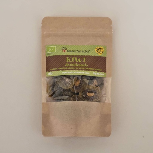 [641022876909] Kiwi Deshidratat 28g - NaturSnacks