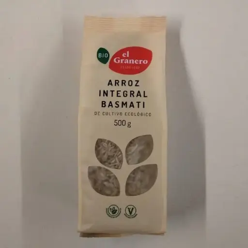 [8422584018479] Arròs Integral Basmati Bio 500g - El Granero