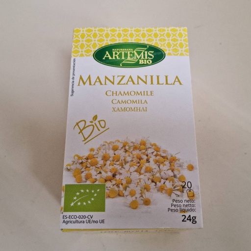 [8428201310018] Infusió Camamilla 20 Bossetes - Artemis